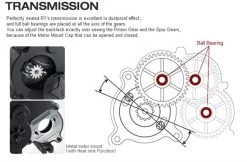 Gmade GM51200 Transmission Set R1 Rock Buggy -Remote controlled off-road vehicle store 434751 15541.1623204439