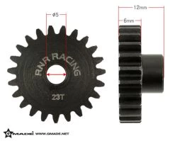 Gmade GM82723 MOD1 5mm Hardened Steel Pinion Gear 23T (1) -Remote controlled off-road vehicle store 435765 09236.1623205126