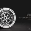 Gmade 1.9 VR01 Beadlock Wheels Chrome 2pcs GM70105 -Remote controlled off-road vehicle store 493920 55269.1591908429
