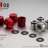 Gmade GM70121 1.9 RH02 Wheel Hubs Red (4) 1 Gmade GM70121 1.9 RH02 Wheel Hubs Red (4) -Remote controlled off-road vehicle store 493992 82691.1687716793