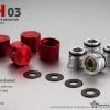 Gmade GM70131 1.9 RH03 Wheel Hubs Red (4) -Remote controlled off-road vehicle store 493995 21552.1687716832