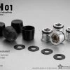 Gmade GM70114 1.9 RH01 Wheel Hubs Black (4) -Remote controlled off-road vehicle store 493996 01062.1687716784