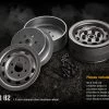 Gmade GM70177 1.9 " SR02 Beadlocks Wheels (Uncoated Steel) 2pcs For 1.9inch Size Tires -Remote controlled off-road vehicle store 602804 18023.1687716900