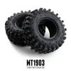 Gmade GM70284 1.9" MT1903 Off-Road Tires (2) For 1.9 Inch Size Wheels -Remote controlled off-road vehicle store 638446 40201.1623204897