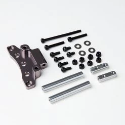 Gmade GM30020 GS01 Axle Front Upper Link Mount (Titanium Gray) : Komodo