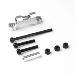 Gmade GM30021 GS01 Axle Rear Upper Link Mount (Silver) : Komodo