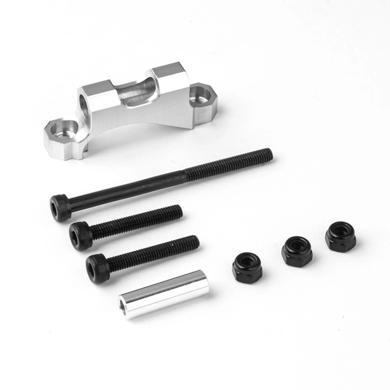 Gmade GM30021 GS01 Axle Rear Upper Link Mount (Silver) : Komodo 3 Gmade GM30021 GS01 Axle Rear Upper Link Mount (Silver) : Komodo