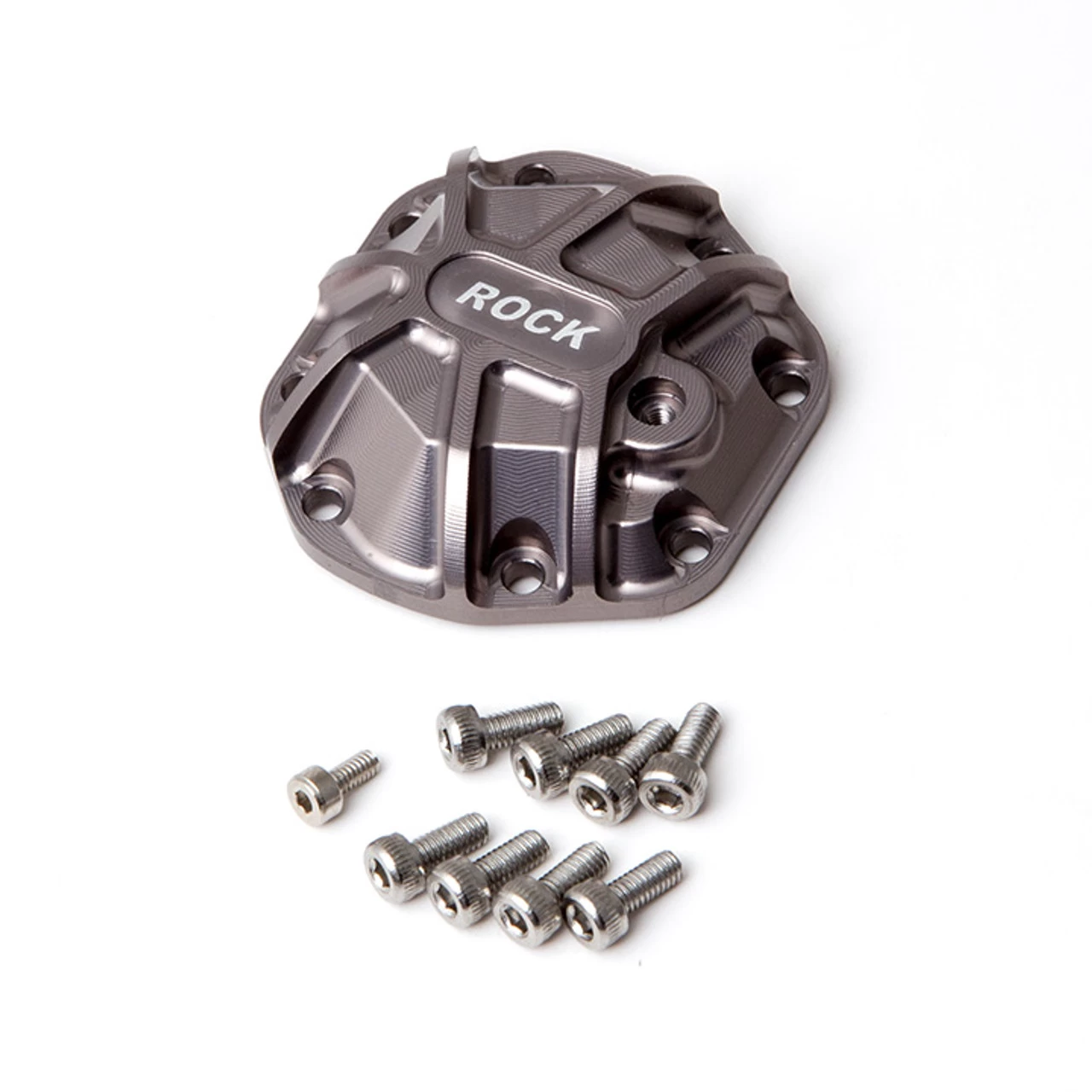 Gmade GM30013 R1 Axle 3D Machined Differential Cover (Titanium Gray) : R1 Buggy 3 Gmade GM30013 R1 Axle 3D Machined Differential Cover (Titanium Gray) : R1 Buggy