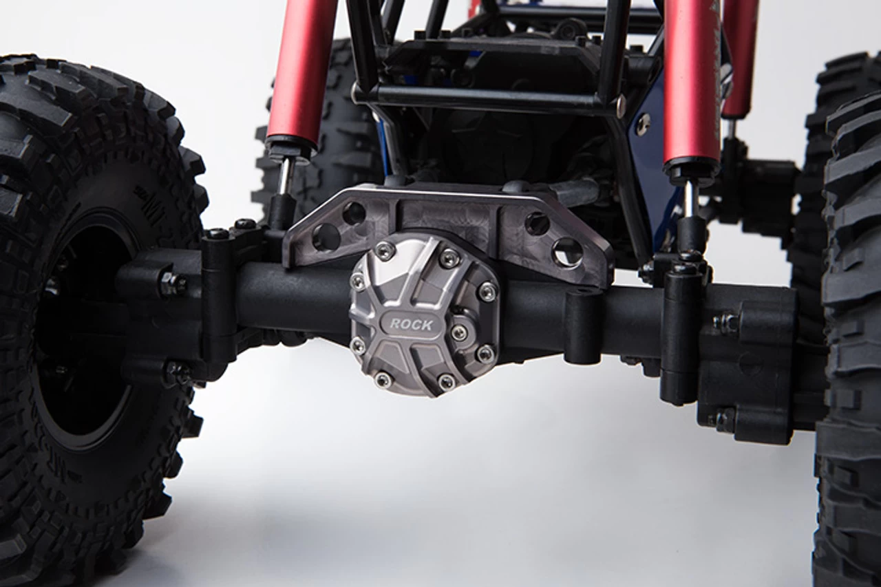 Gmade GM30013 R1 Axle 3D Machined Differential Cover (Titanium Gray) : R1 Buggy 4 Gmade GM30013 R1 Axle 3D Machined Differential Cover (Titanium Gray) : R1 Buggy - Image 2