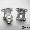 Gmade GM51104S Aluminum Straight Axle Adapter (2) Silver For R1 Crawler -Remote controlled off-road vehicle store 639006 29814.1654435391