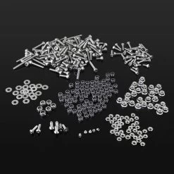 Gmade GM52412S Steel Hex Bolts & Nuts For GS01 Leaf Spring Chassis For Sawback