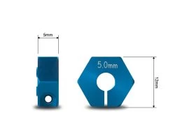 Gmade GM70203 Clamp Type Aluminum 12mm Wheel Hub (4) (5mm Thick) -Remote controlled off-road vehicle store 639228 82963.1687716941