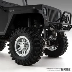 Gmade GM70265 1.9" NR02 Beadlock Wheels Chrome (2) For 1.9" Tires / 12mm Hex -Remote controlled off-road vehicle store 639296 84906.1687716962
