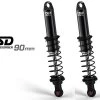 Gmade GM23504 RSD Shock 90mm Black (2) : SCX10 / RC4WD -Remote controlled off-road vehicle store 660464 00516.1687716180