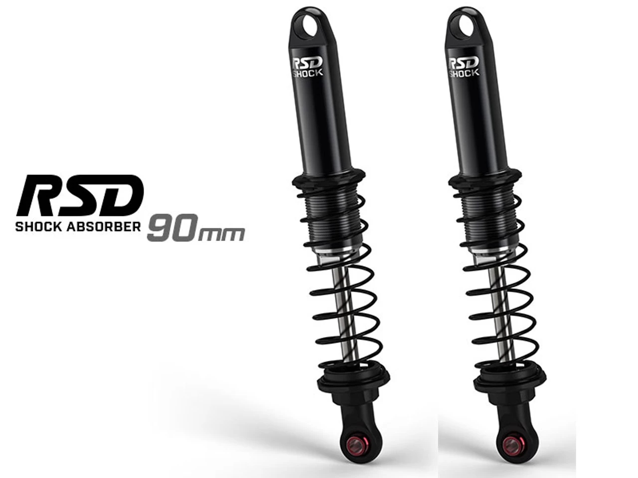 Gmade GM23504 RSD Shock 90mm Black (2) : SCX10 / RC4WD 3 Gmade GM23504 RSD Shock 90mm Black (2) : SCX10 / RC4WD
