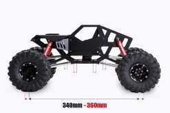 GMade GM30058 Stealth V2 Rock Crawling Chassis: Gmade R1 Rock Buggy -Remote controlled off-road vehicle store 678862 58745.1623204228