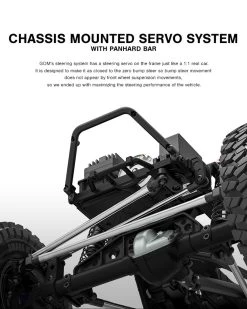 Gmade GM56000 GR01 GOM 1/10 4WD Rock Crawler Buggy Kit -Remote controlled off-road vehicle store 679256 29859.1508645058