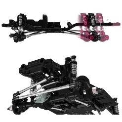 GMade GM57001 GS02 Chassis 1/10 4WD RC Model TA PRO Chassis Kit -Remote controlled off-road vehicle store 781019 29630.1687716733