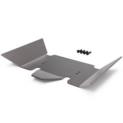 Gmade GMA30111 GR01 Aluminum Skid Plate Titanium Gray : GOM