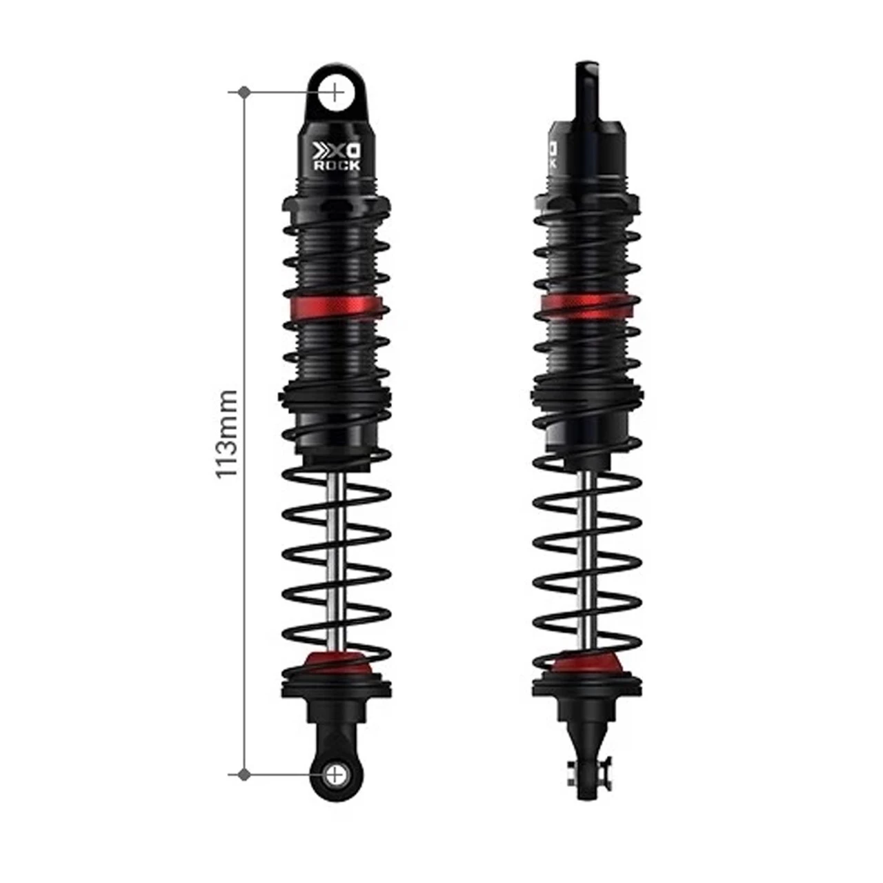 Gmade GM24304 XD Dual Rate Rock Shock (2) 3 Gmade GM24304 XD Dual Rate Rock Shock (2)