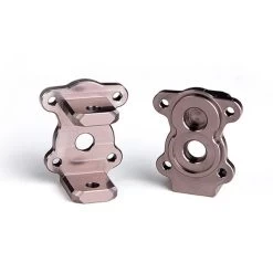 GMade GM30053 Aluminum C-Hub Carrier (2) Titanium Gray : R1 Axle