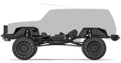 Gmade GMA57007 1/10 GS02F Military Buffalo TS Scale Crawler Kit -Remote controlled off-road vehicle store 890137 43873.1654436159
