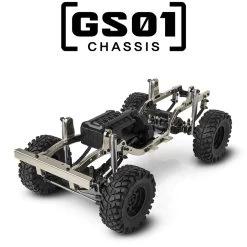 Gmade GM52012 1/10 GS01 Desert Sawback RTR Crawler Desert Tan W/ GS01 Chassis -Remote controlled off-road vehicle store 945309 78156.1687716581