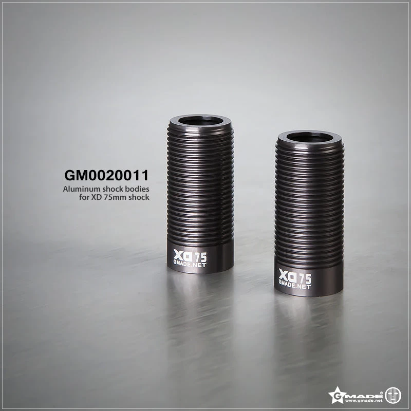 Gmade - Aluminum Shock Bodies For XD 75mm Shock 3 Gmade - Aluminum Shock Bodies For XD 75mm Shock