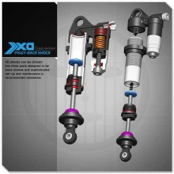 Gmade - XD Piggyback Shock 113mm (2) -Remote controlled off-road vehicle store gma23707c