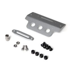 Gmade - Aluminum Skid Plate, Silver, For 52412 GS01 Tube Bumper