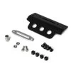 Gmade - Aluminum Skid Plate, Black, For 52412 GS01 Tube Bumper -Remote controlled off-road vehicle store gma30008 e3e22fc0 a6ff 45da 9935 34dae1f85515