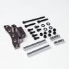 Gmade - Front Upper Link Mount (Titanium Gray) For GS01 Axle -Remote controlled off-road vehicle store gma30020