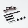 Gmade - Rear Upper Link Mount (Titanium Gray) For GS01 Axle 1 Gmade - Rear Upper Link Mount (Titanium Gray) For GS01 Axle -Remote controlled off-road vehicle store gma30022