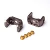 Gmade - Aluminum C-Hub Carrier (Titanium Gray) (2) For GS01 -Remote controlled off-road vehicle store gma30037