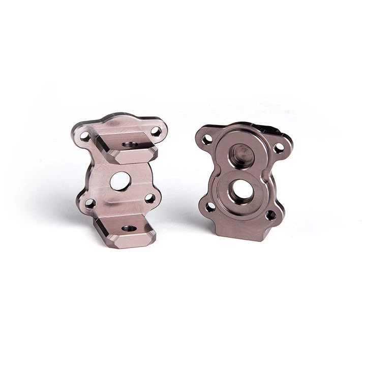 Gmade - Aluminum C-Hub Carrier (2) Titanium Gray For R1 Axle. 3 Gmade - Aluminum C-Hub Carrier (2) Titanium Gray For R1 Axle.