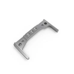 Gmade - Aluminum Rear Cross Member, For GS02 BOM (Silver)