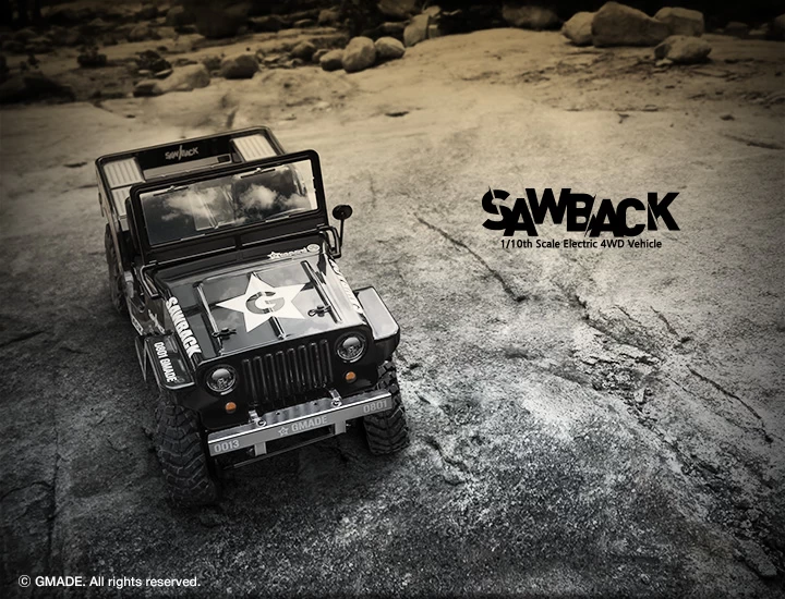 GMA52000 - Sawback 1/10 Scale Crawler Kit By GMADE @ Great Hobbies