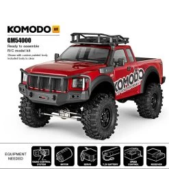 Gmade - KOMODO GS01 4WD Off-Road Adventure Vehicle, Kit