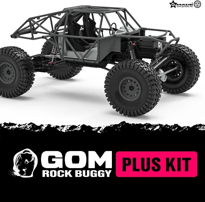 GMA56020 - 1/10 GR01 GOM Rock Buggy Plus Kit By GMADE @ Great Hobbies