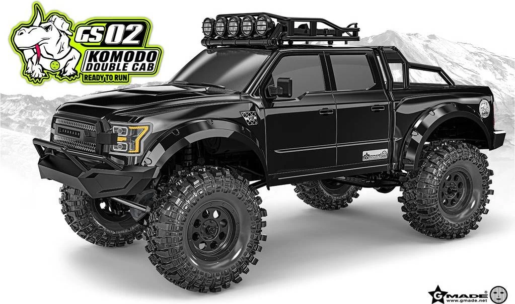 GMA57005 - 1/10 Komodo Double Cab TS RTR Scale Crawler By GMADE @ Great Hobbies