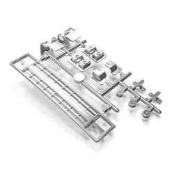 Gmade - GS02F Buffalo Front Grille & Light Bucket Parts Tree (Chrome)