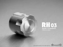 Gmade - 1.9 RH03 Wheel Hubs (Silver) (4)