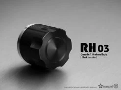 Gmade - 1.9 RH03 Wheel Hubs (Black) (4)