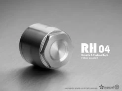 Gmade - 1.9 RH04 Wheel Hubs (Silver) (4)