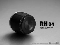 Gmade - 1.9 RH04 Wheel Hubs (Black) (4)