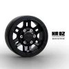 Gmade - NR02 1.9" Beadlock Wheels Black (2) -Remote controlled off-road vehicle store gma70264 f5be2aeb d433 446d b327 036209b946db