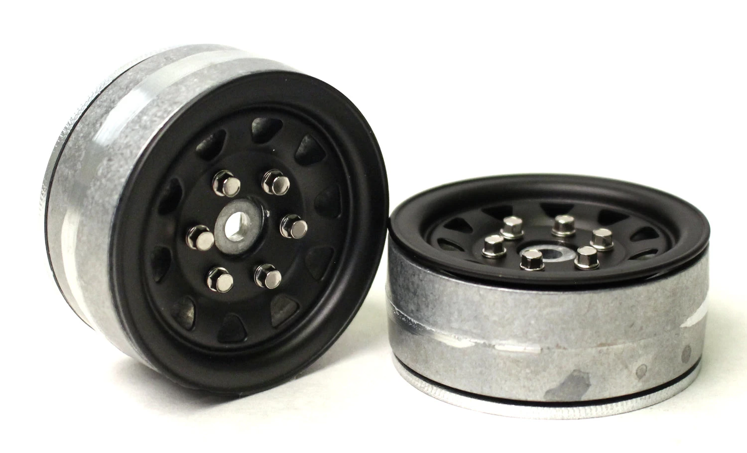 Gmade - 1.9" SR04 Beadlock Wheels (Matte Black) 3 Gmade - 1.9" SR04 Beadlock Wheels (Matte Black)