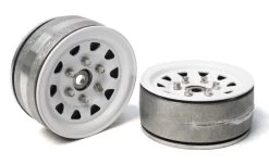 Gmade - 1.9" SR04 Beadlock Wheels (Gloss White) (2)