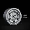 Gmade - 1.9 SR05 Beadlock Wheels (Semigloss Silver) (2) -Remote controlled off-road vehicle store gma70502