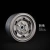 Gmade - 1.9 SR05 Beadlock Wheels (Uncoated Silver) (2) -Remote controlled off-road vehicle store gma70507
